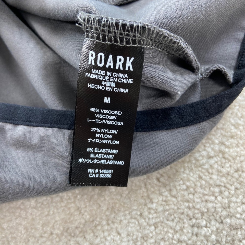 Roark Run Amok El Morro Motorhead Hoodie Mens Medium Grey Tie Dye Full Zip - Picture 11 of 14